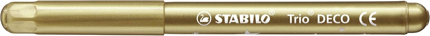 STABILO - Metallic-Filzstift Mit Robuster Xl-Spitze - Trio DECO - 8Er Pack