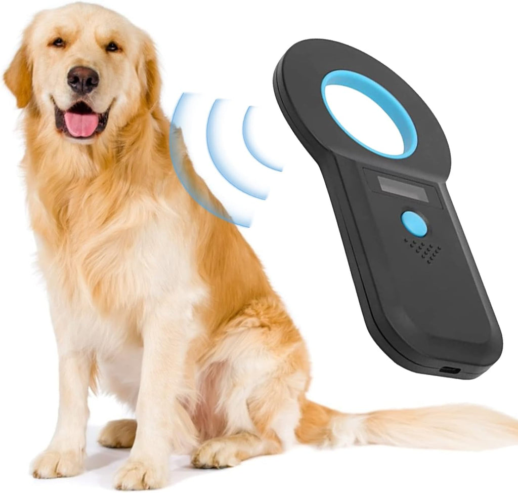 Mikrochip Scanner RFID OLED ISO11784/11785 für Hund Katze Haustier