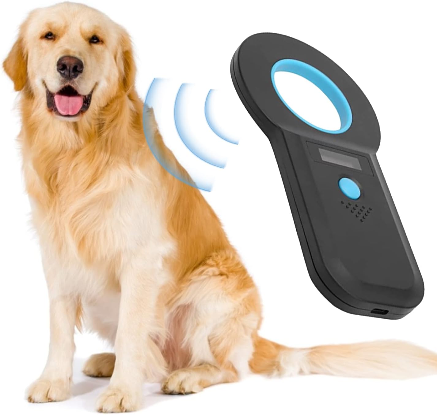 Mikrochip Scanner RFID OLED ISO11784/11785 für Hund Katze Haustier