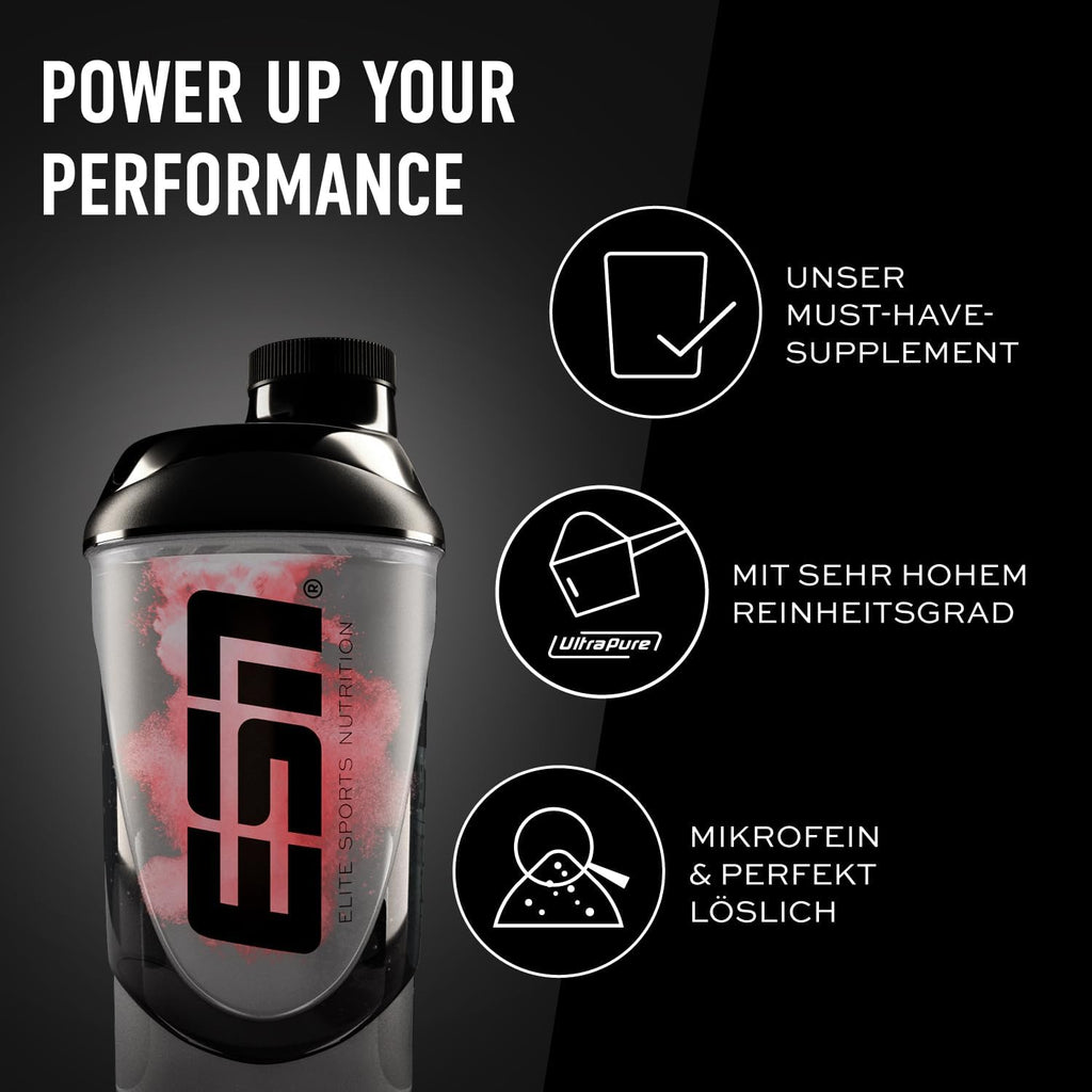 ESN Ultrapure Creatine Monohydrate Pulver vegan mikrofein