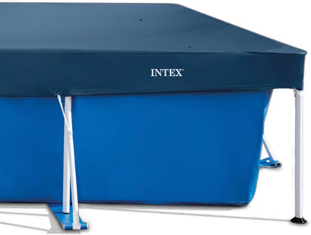 Intex Abdeckplane rechteckig 450×220 cm fuer Frame Pool Winter Sommer 28039