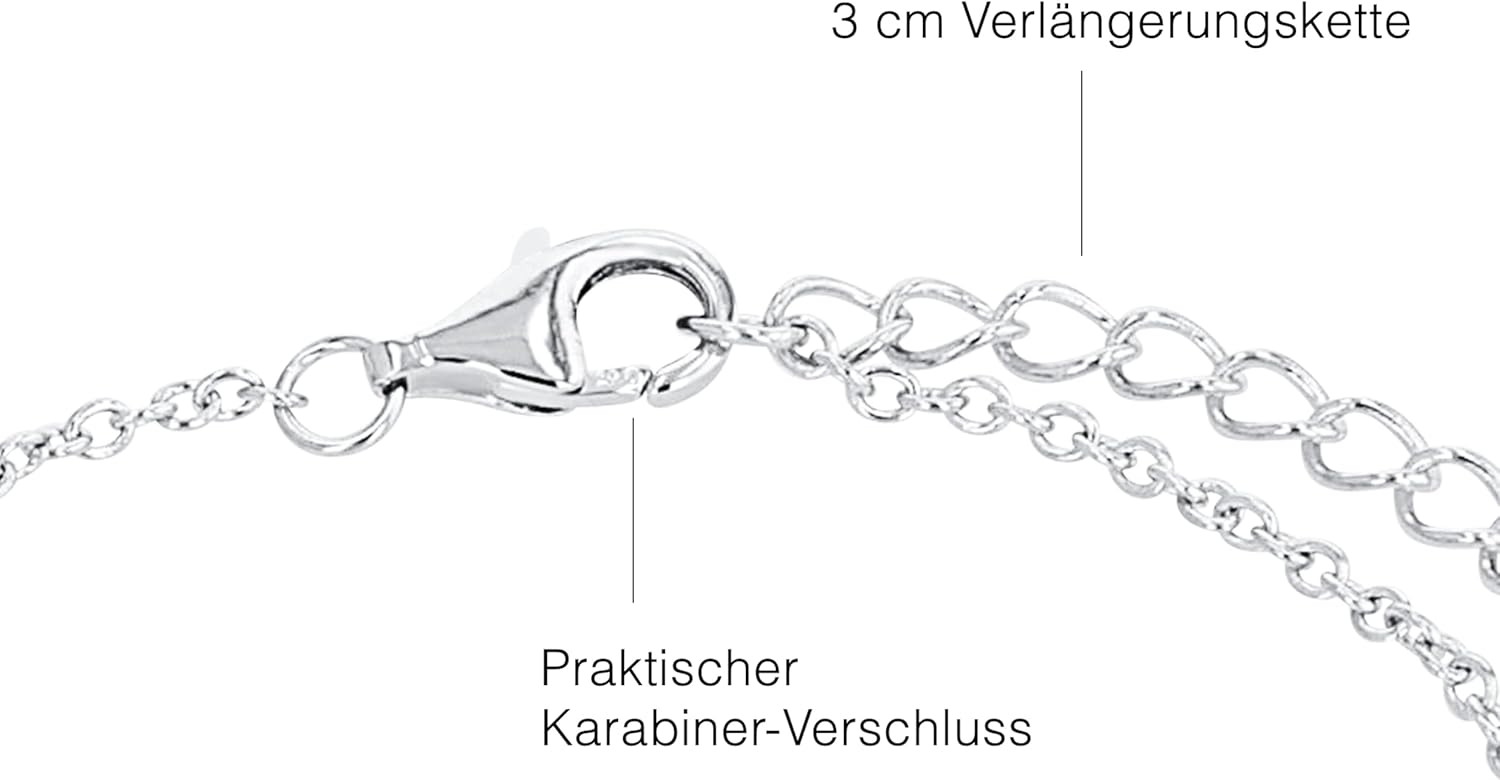925 Sterling Silber Armband Damen Herz Armschmuck mit Geschenkbox