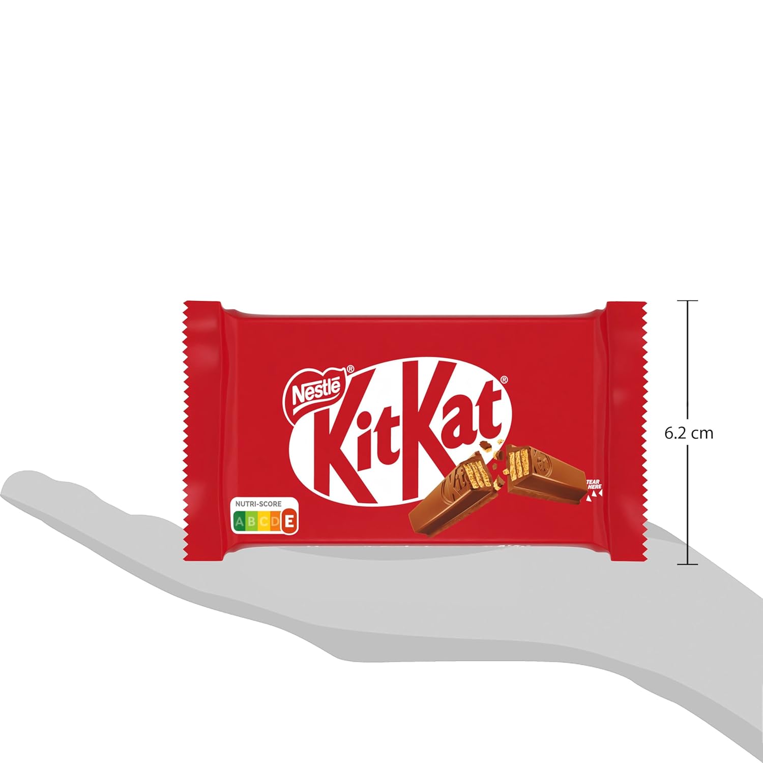 Nestlé KitKat Classic 24er Pack Schokoriegel Milchschokolade mit Knusperwaffel