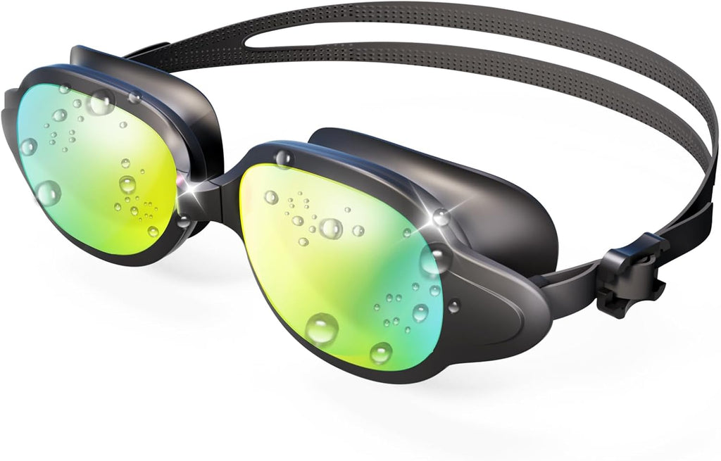 Schwimmbrille Unisex Einstellbar Anti-Fog UV-Schutz Wasserdicht