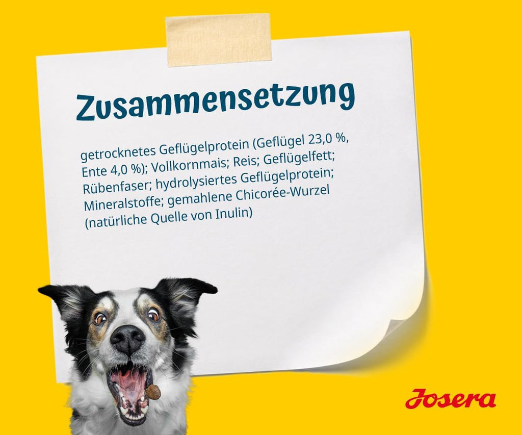 Josera SensiPlus Adult Hundefutter Ente und Reis 12,5 kg weizenfrei