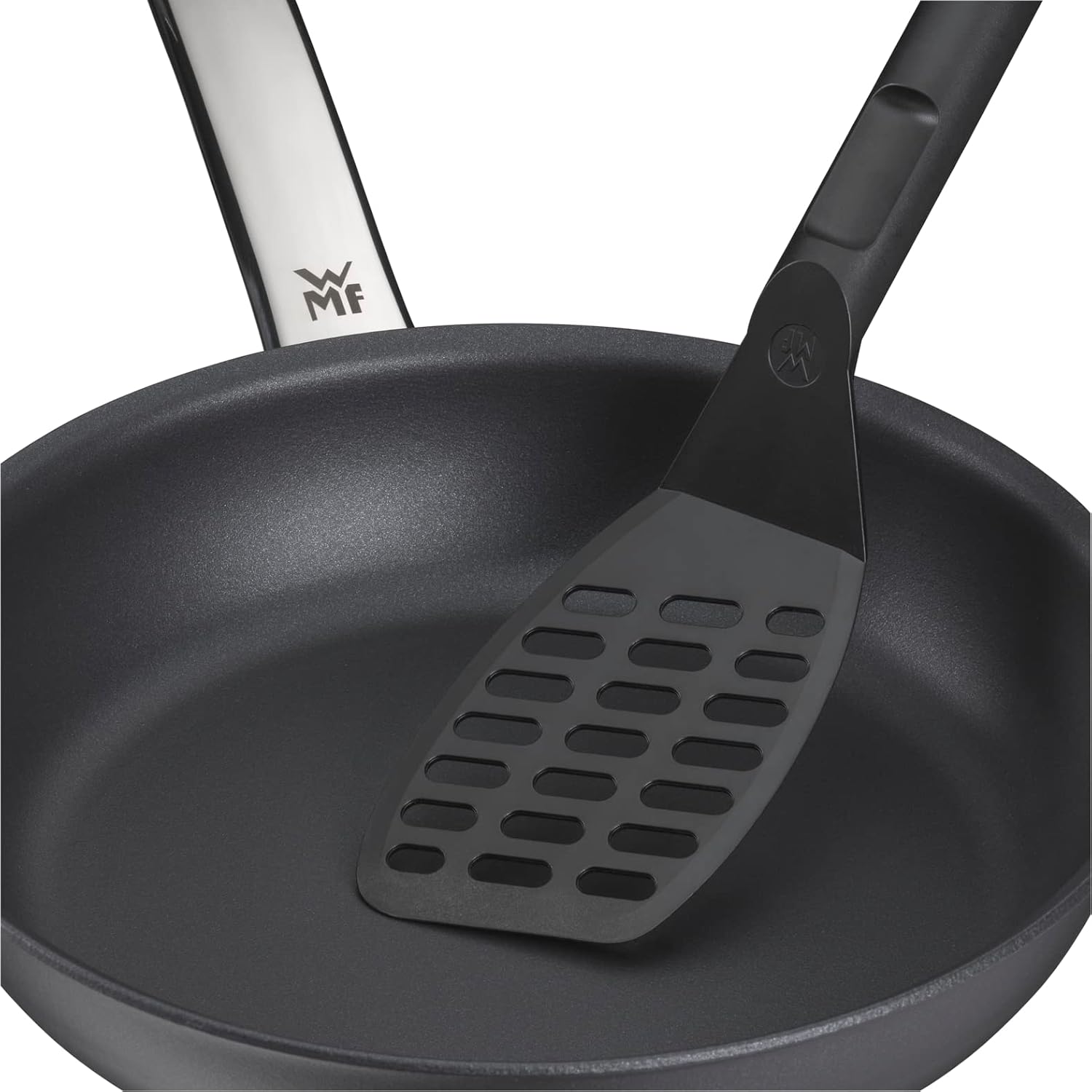 WMF Pfannenwender Kunststoff 31 cm mit Ablageknick, 3,3cm Griffbreite