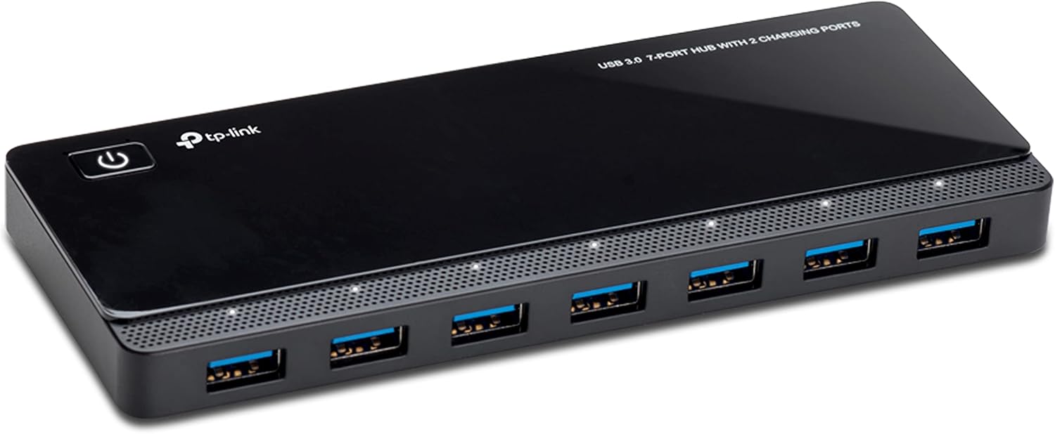 TP-Link UH700 7‑Port USB 3.0 Hub mit Netzteil USB-Verteiler
