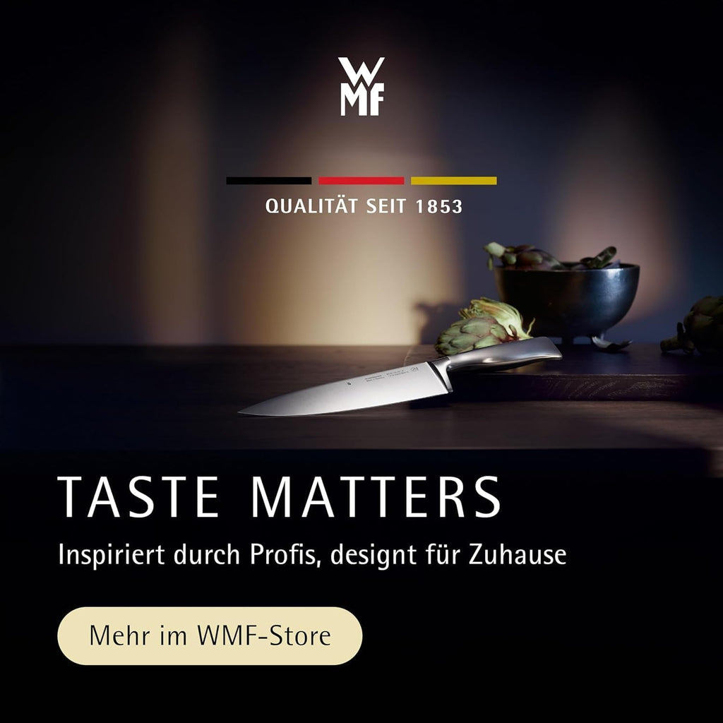 WMF Touch Messerset 2-teilig Kochmesser & Gemuesemesser Antihaft Schwarz