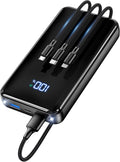Powerbank 26800 mAh 22,5W USB-C mit LED Display Externer Akku fuer iPhone Galaxy