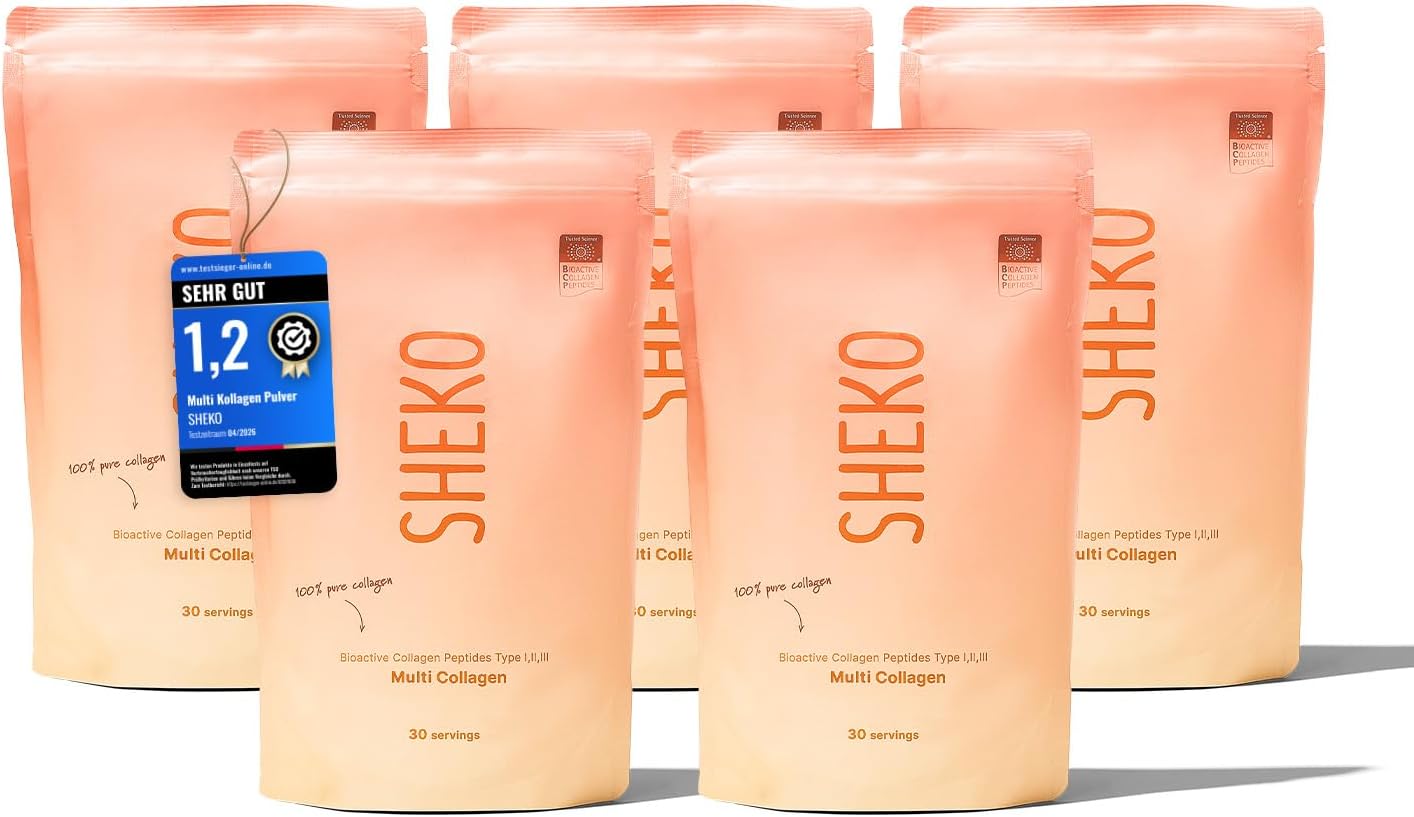SHEKO Kollagen Peptide Pulver Hydrolysiertes Kollagen Protein