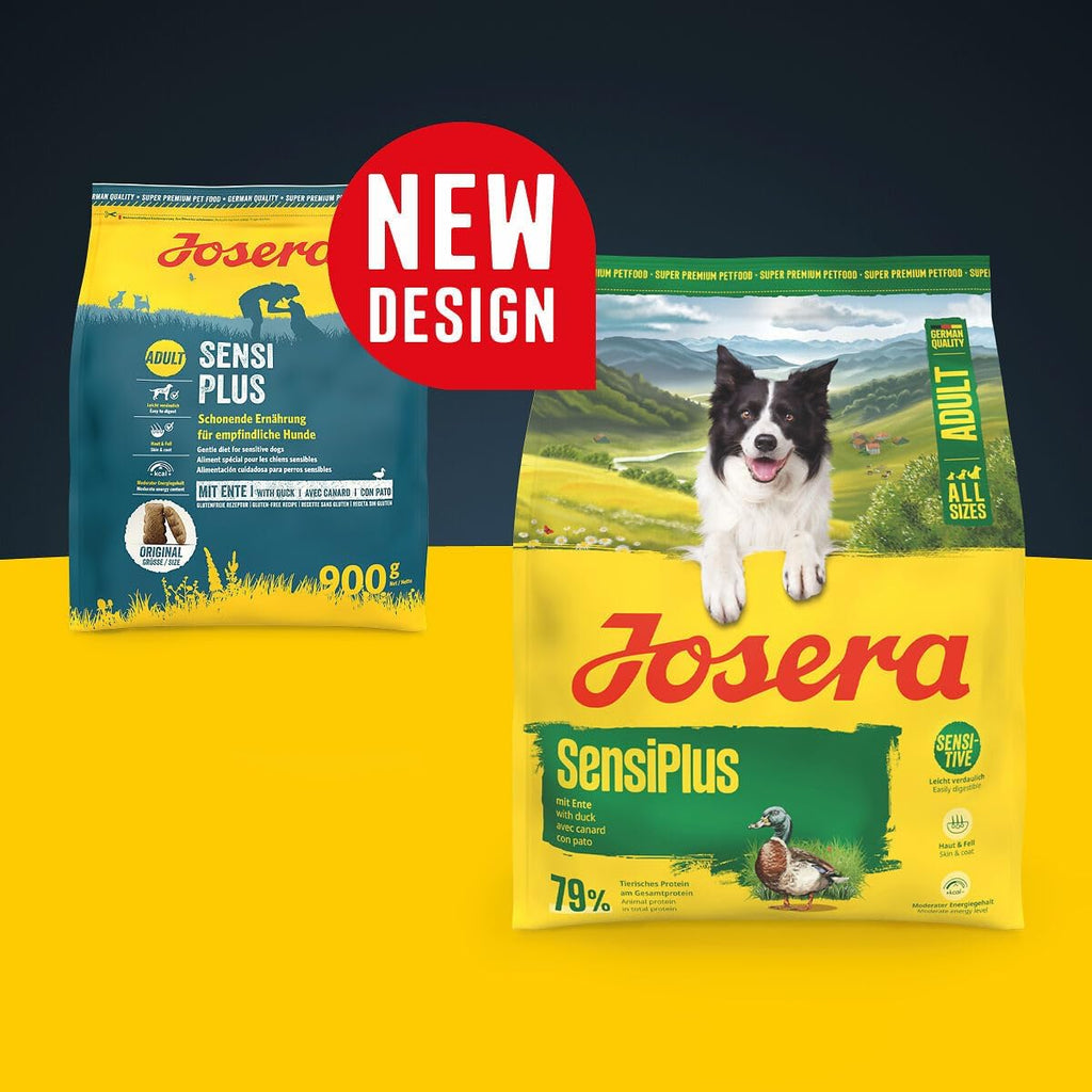 Josera SensiPlus Adult Hundefutter Ente und Reis 12,5 kg weizenfrei
