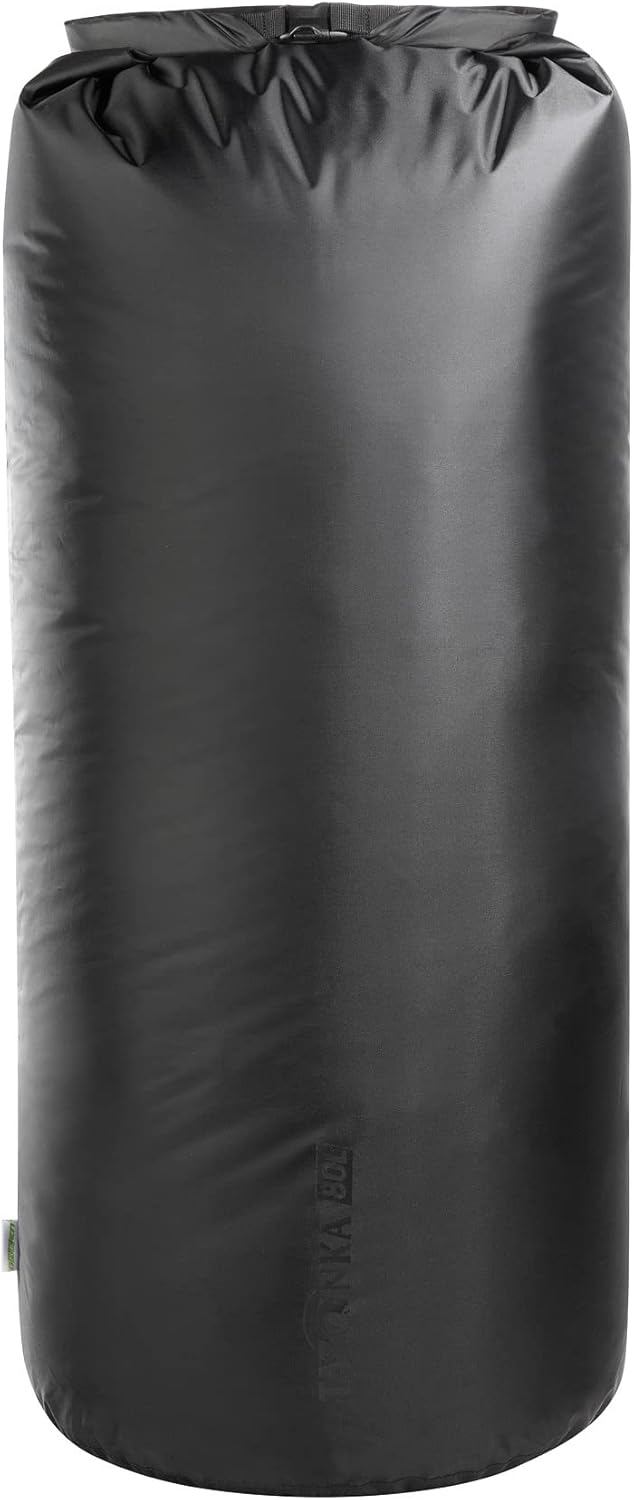 Tatonka Dry Sack Packsack wasserdicht Rollverschluss Steckschliesse schwarz