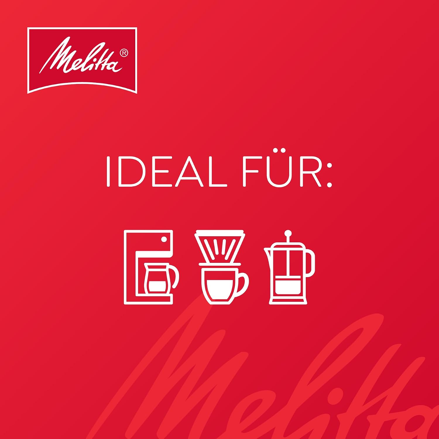 Melitta Auslese Filterkaffee gemahlen 500 g starke Roestung