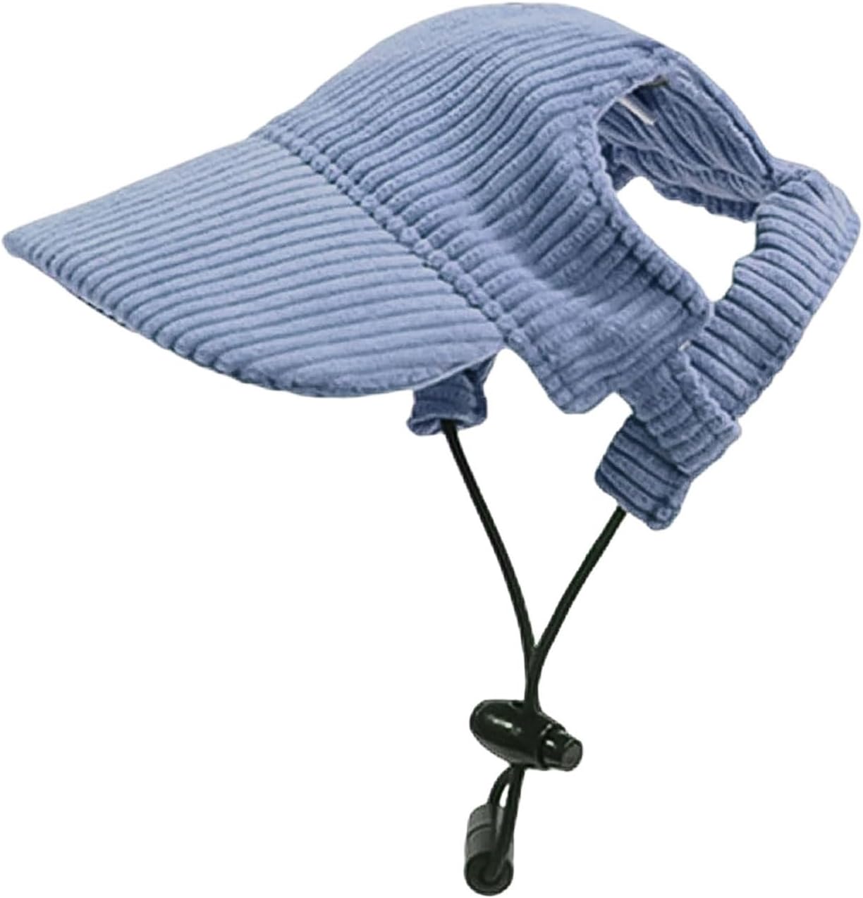 Hunde Sonnenhut mit Ohrloechern verstellbar Khaki Groesse XS-XL