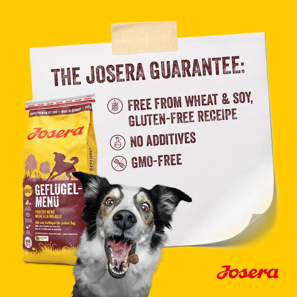 JOSERA Gefluegel Menue Adult Trockenfutter 12,5kg weizenfrei fuer Hunde