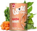 WOW Dog Nassfutter Lachs Dose 6er Pack - verschiedene Sorten, ge
