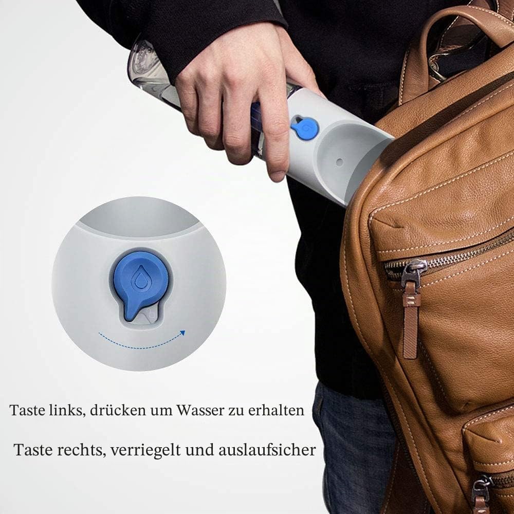 PETKIT Eversweet 400 ml tragbare Trinkflasche fuer Hunde und Haustiere, BPA frei