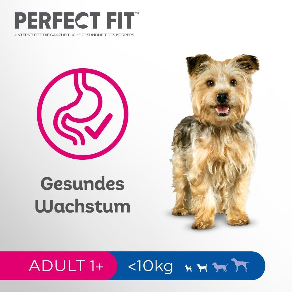 Perfect Fit Trockenfutter fuer kleine Hunde mit Huhn verschiedene Sorten