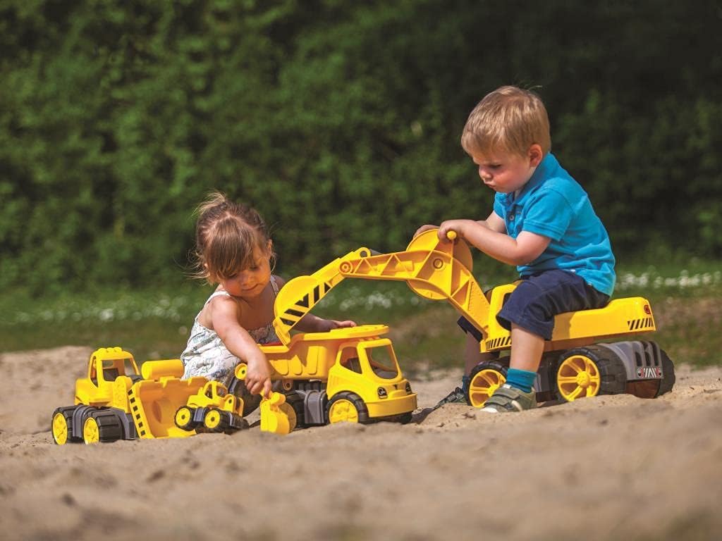 BIG Power Worker Mini Bagger Kinderfahrzeug Spielzeug Bagger
