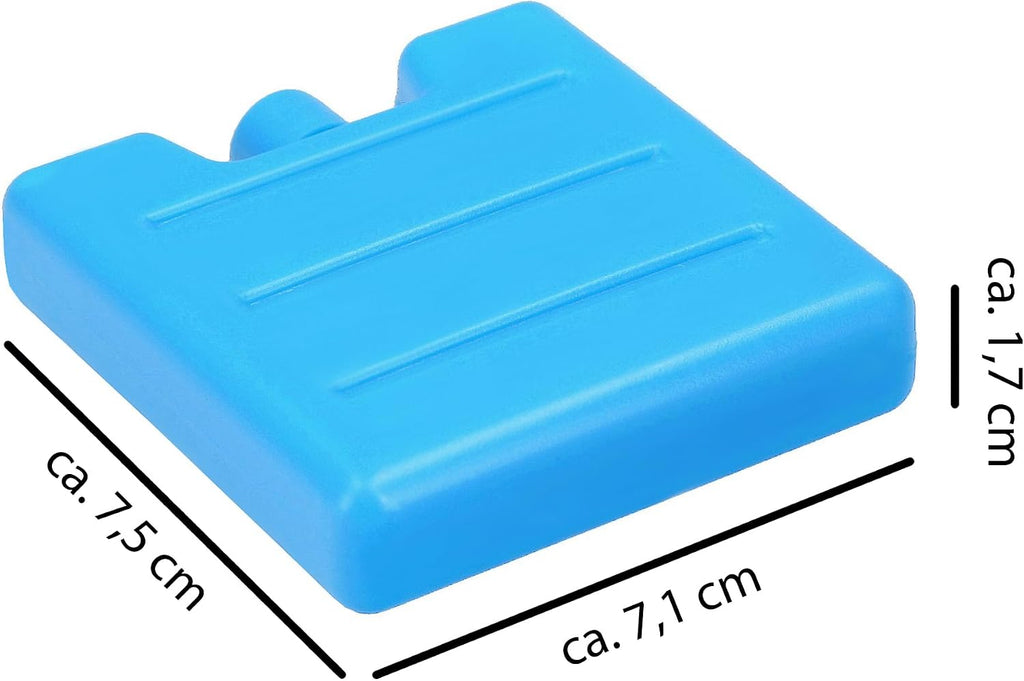 VonBueren Mini Kuehlakkus 7,5x7,1x1,7 cm je Akku fuer Kuehltasche