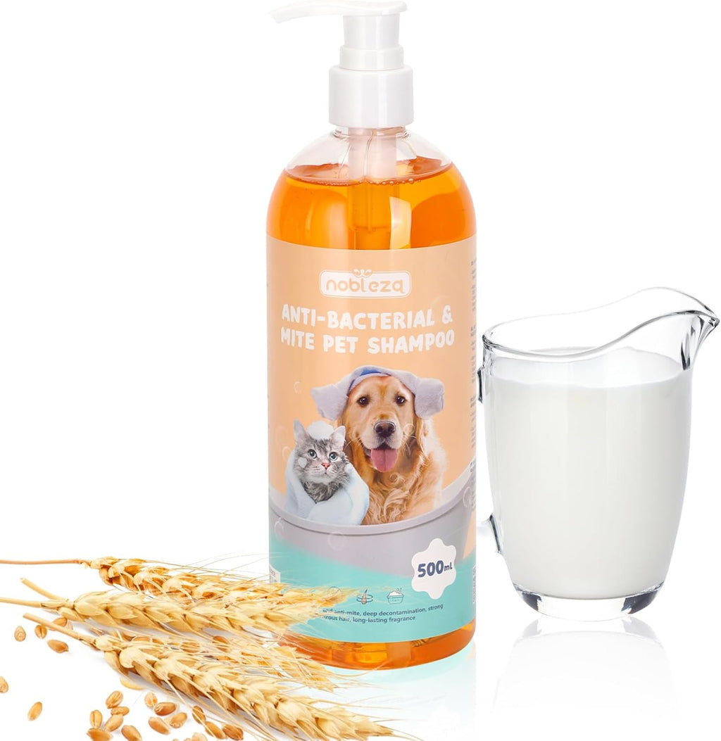 Nobleza Hundeshampoo gegen Juckreiz Milben Pilz Floh, sensitive, verschied