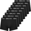 QINCAO Herren Boxershorts 6er Pack Baumwolle Retroshorts Groesse S-4XL