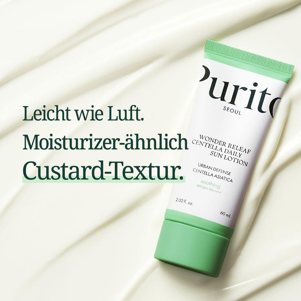 PURITO Daily Soft Touch Sunscreen SPF50+ PA++++ Ceramide Sonnenschutz