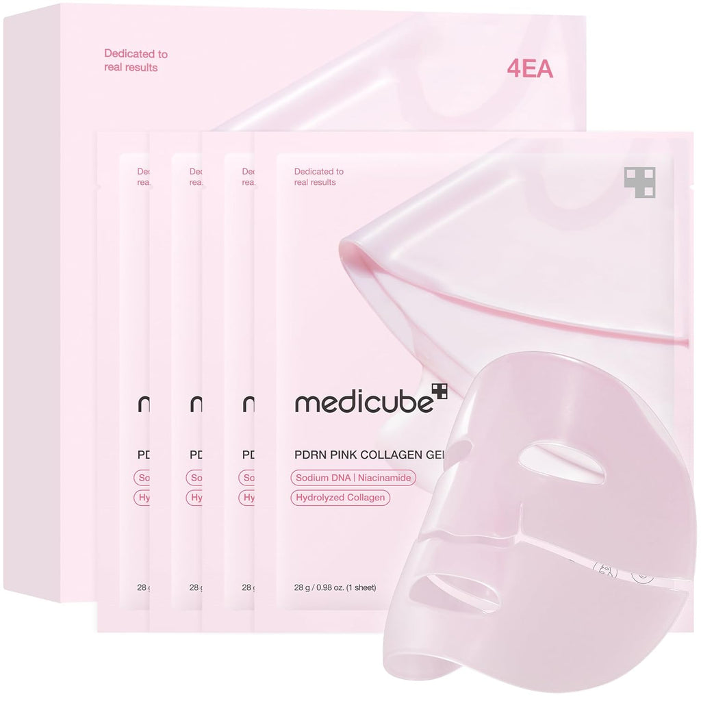 Salmon DNA PDRN Collagen Jelly Gel Maske Overnight 4 Stueck feuchtigkeitsspendend