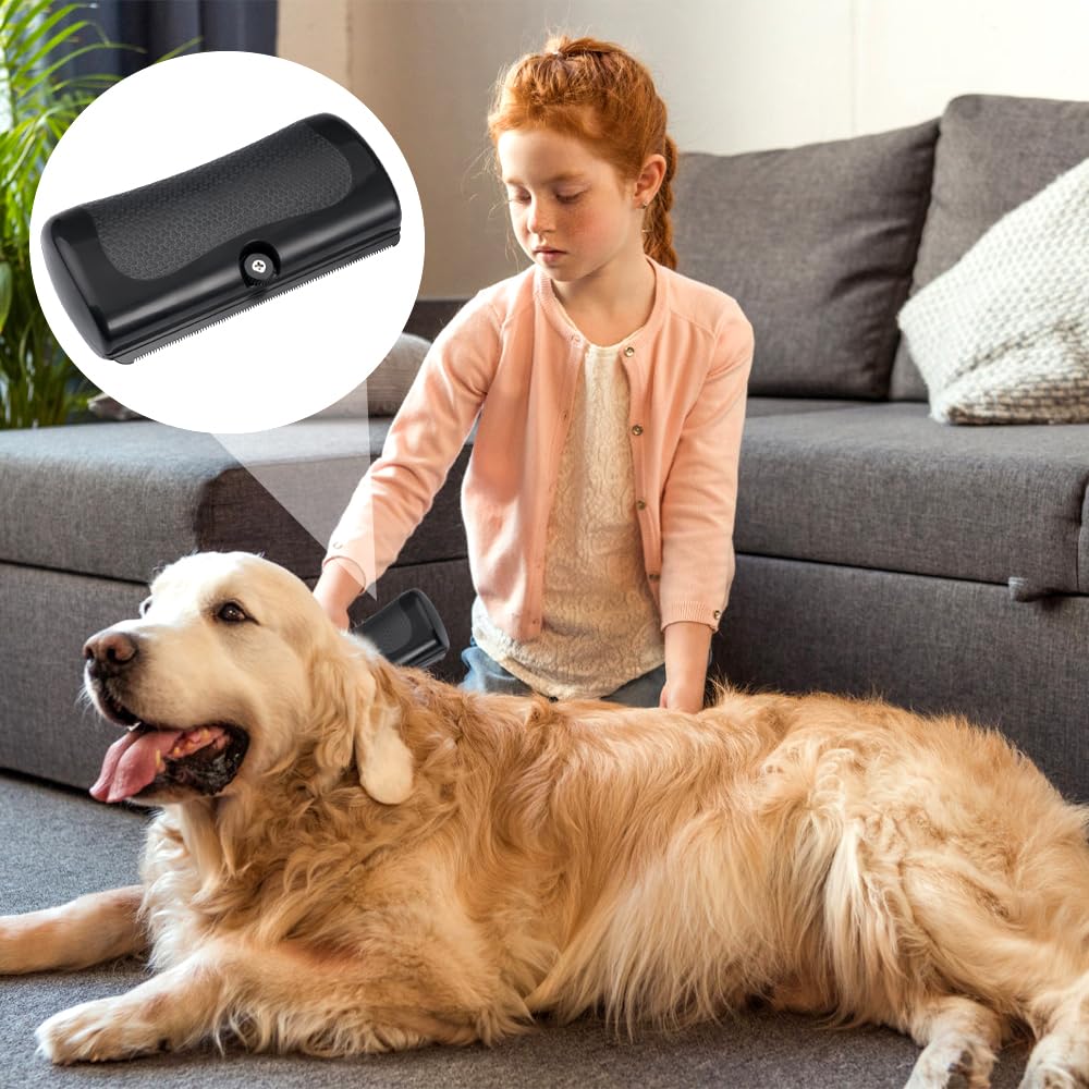 Groomify Fellpflegebürste für Hunde und Katzen Haustierbürste