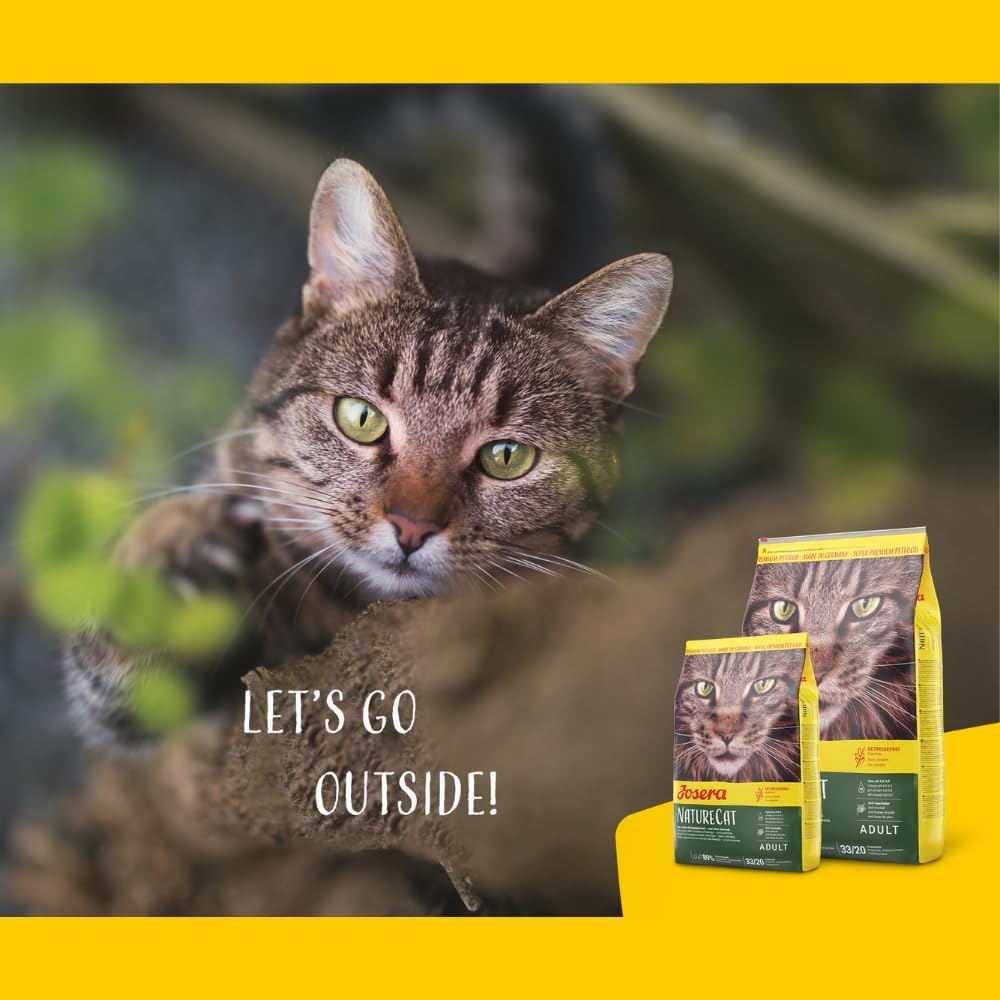 Josera NatureCat Katzenfutter getreidefrei mit Lachs und Gefluegel