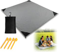 200x210 cm Strand- und Picknickdecke wasserdicht faltbar mit Tasche