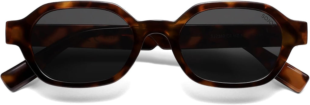 Sojos SJ2389 Polarisierte Hexagon Sonnenbrille Damen Herren UV400