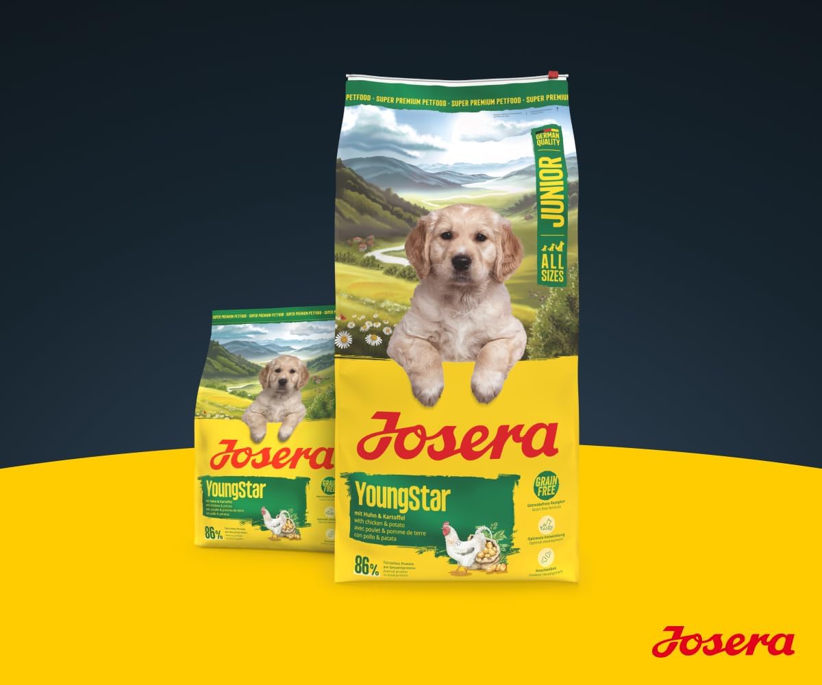 Josera Junior YoungStar Huhn & Kartoffel Welpenfutter getreidefrei
