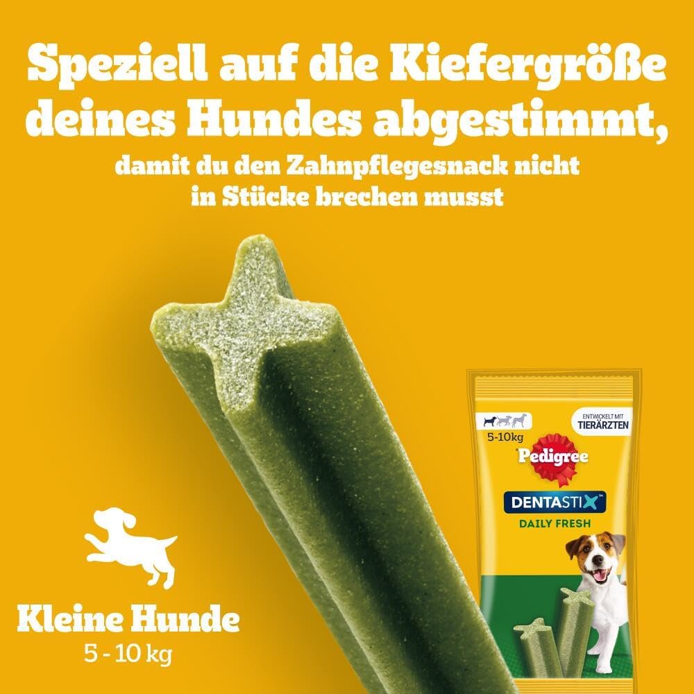 Pedigree DentaStix Zahnpflege Snack für kleine Hunde