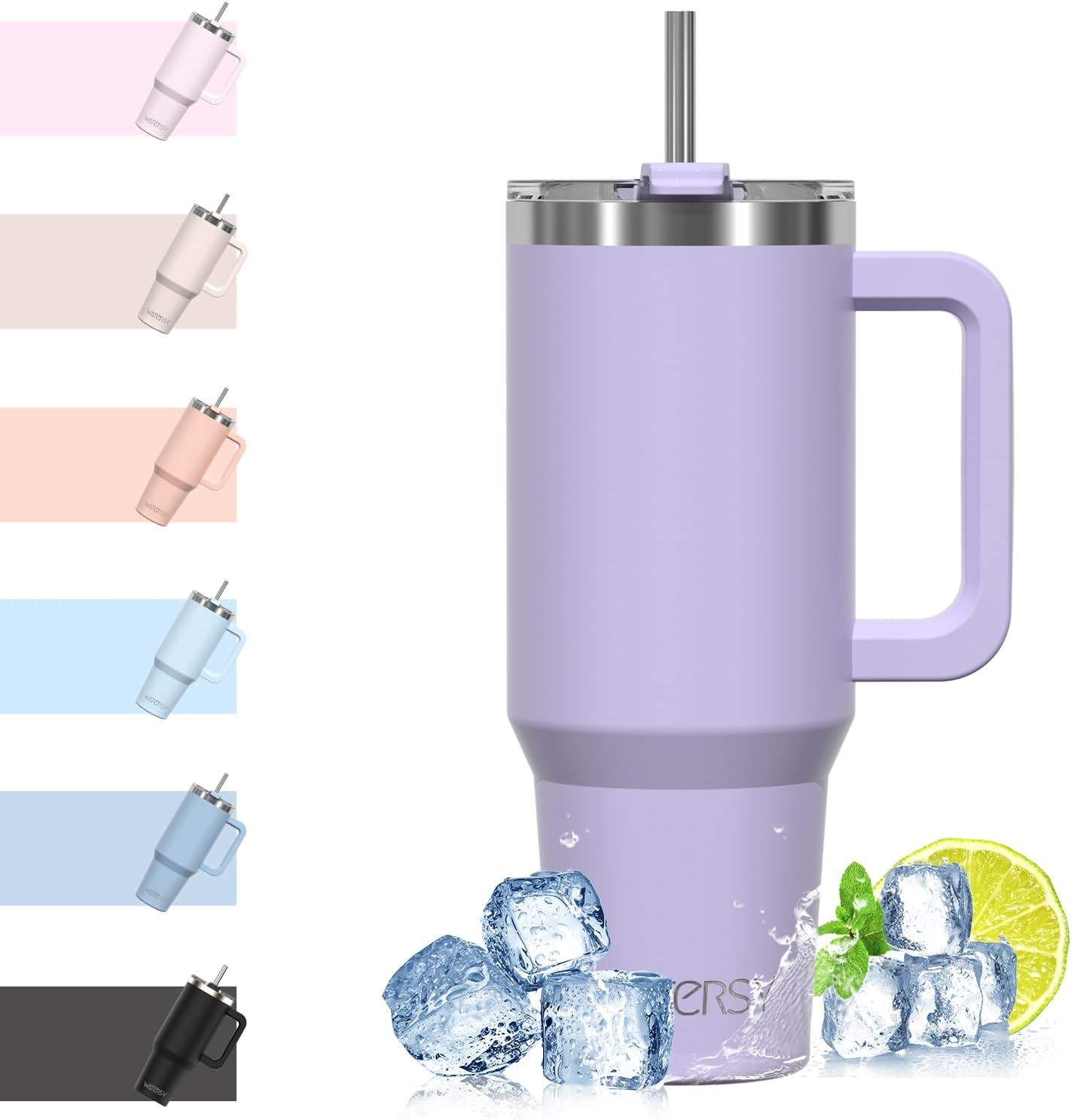 WATERSY Thermobecher 40oz Edelstahl doppelwandig Vakuum