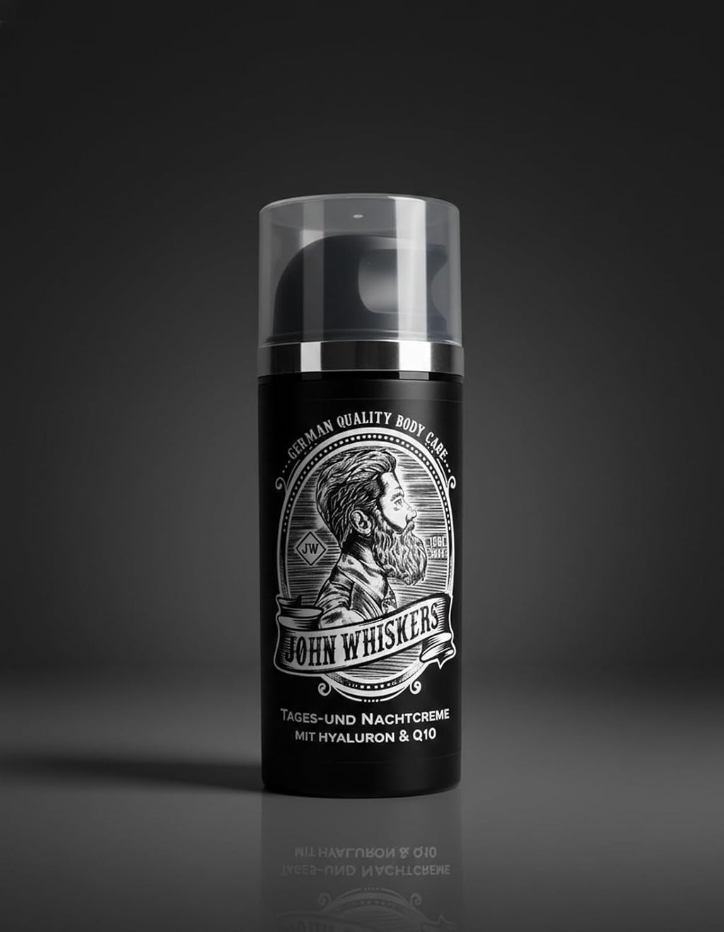 John Whiskers Tages- und Nachtcreme Hyaluron Q10 Made in Germany