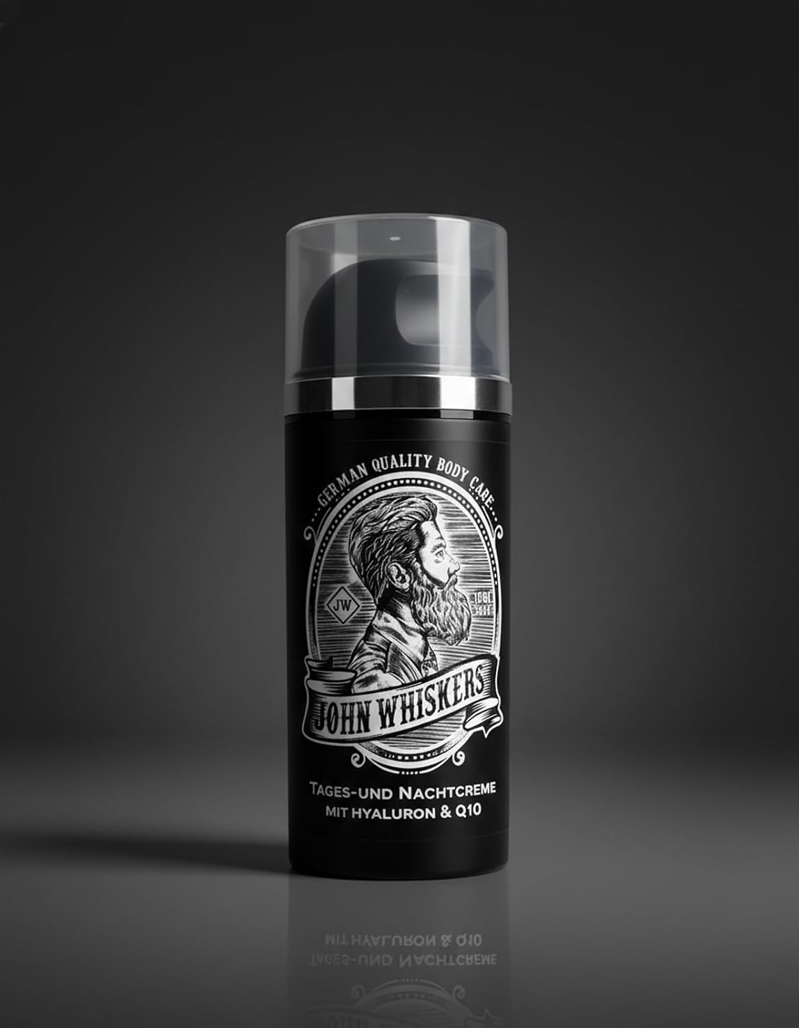 John Whiskers Tages- und Nachtcreme Hyaluron Q10 Made in Germany