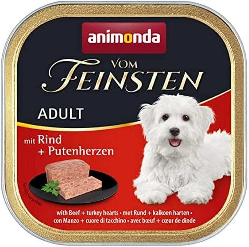 Animonda Vom Feinsten Adult Hundenassfutter 22 x verschiedene Sorten