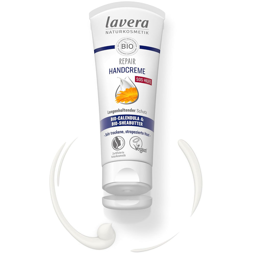 Lavera Repair Handcreme Bio Calendula Sheabutter Vegan