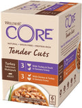 Wellness CORE Tender Cuts Katzennassfutter Truthahn Selection, verschiedene