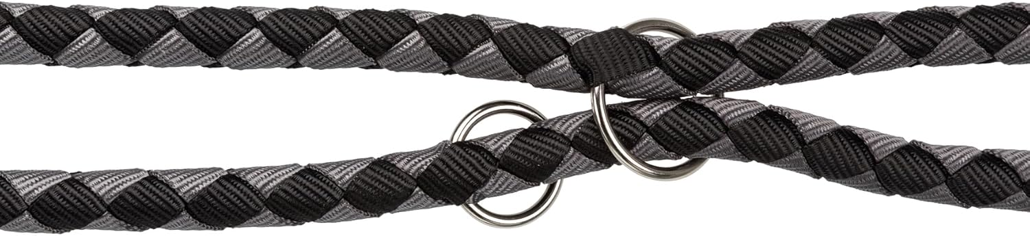 Trixie Cavo V-Leine 2m ø18mm schwarz verstellbar Groesse L-XL