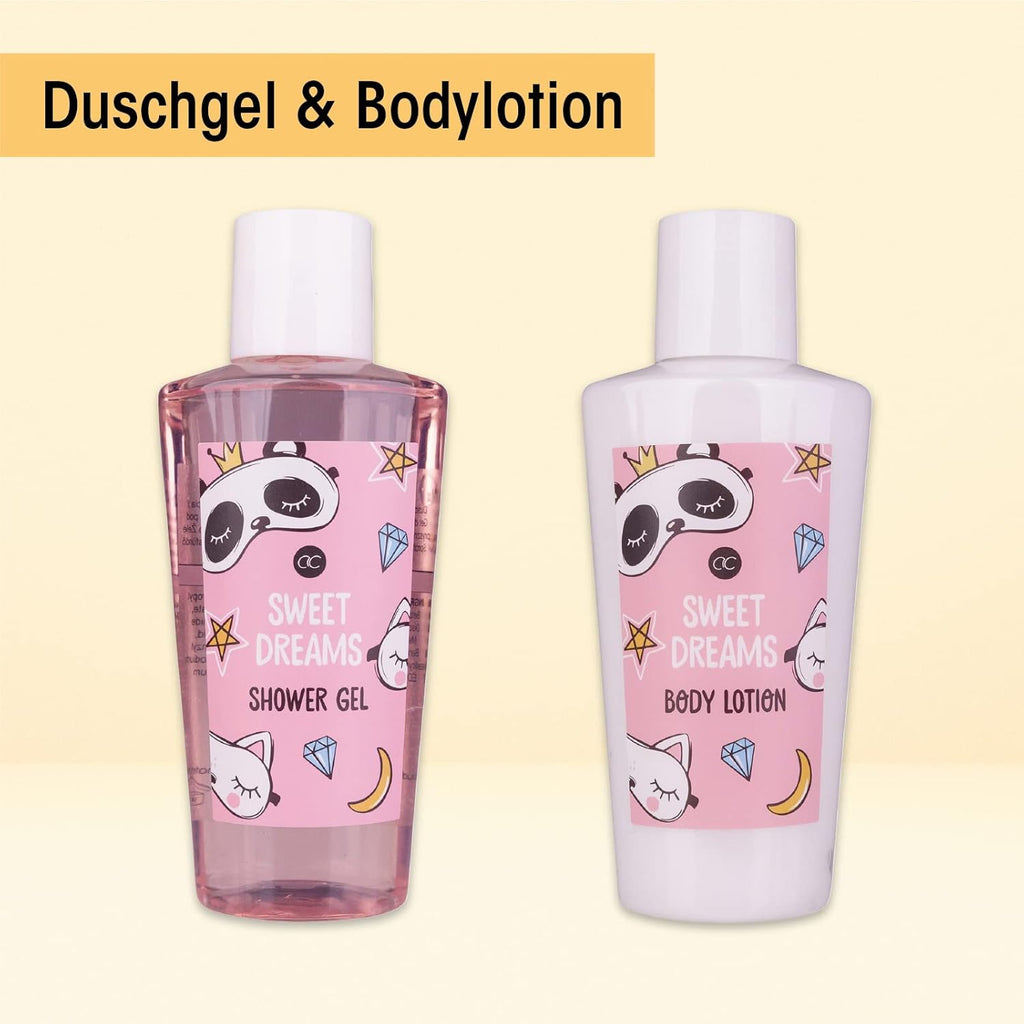 Accentra Sweet Dreams Geschenkset Frauen Schlafmaske Panda Wellness Beauty Set