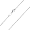 Kraven Damen Silberkette 925 Feinsilber Halskette 40cm-60cm Silber