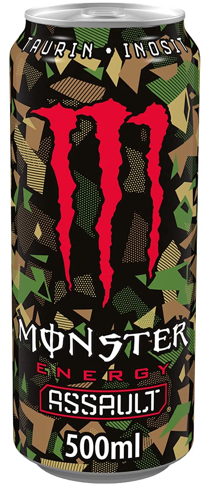 Monster Energy® Assault - koffeinhaltiger Energy-Drink mit Cola-Bourbon-Geschmac