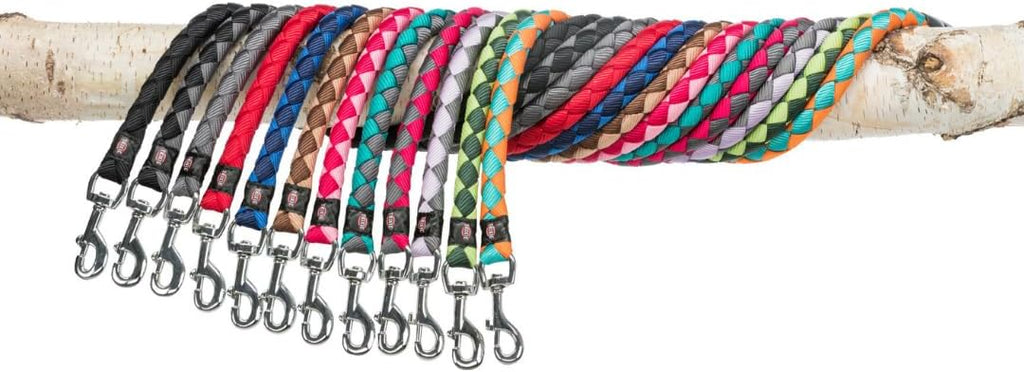 Trixie Cavo V-Leine 2,00 m Durchmesser 12 mm schwarz fuer kleine bis mittelgrosse Hunde