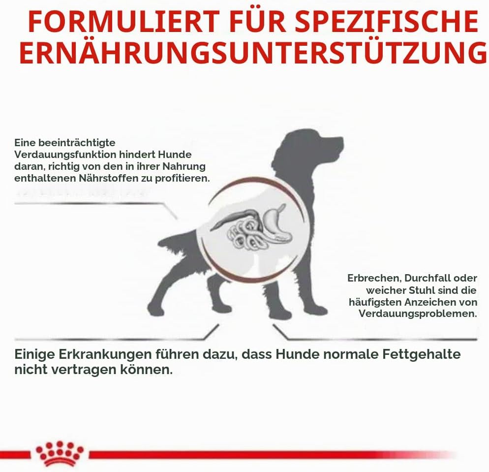 Royal Canin Veterinary Gastrointestinal Low Fat 6 kg Trockenfutter Hund