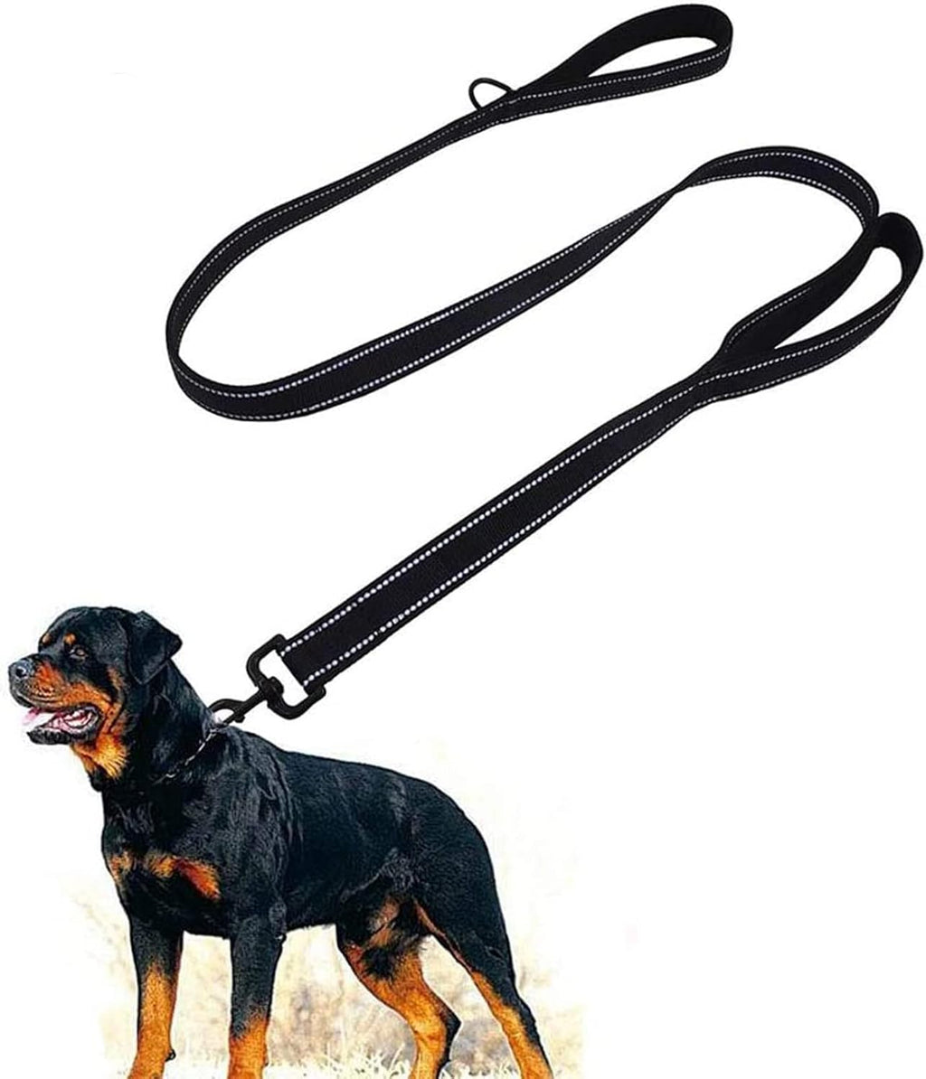 Reflektierende Hundeleine mit gepolsterter Handschlaufe 1,5m-1,8m