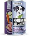TIERLIEBHABER Hundefutter Nass Kaninchen mit Gemuese Dose