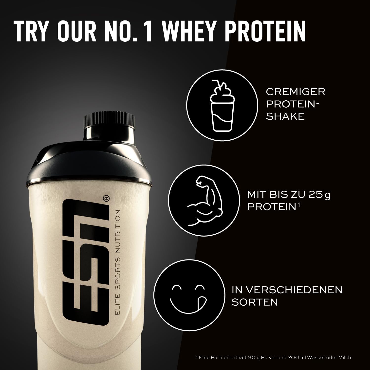 ESN Designer Whey Probierbox 5 x 30 g Whey Proteinpulver 23 g Protein