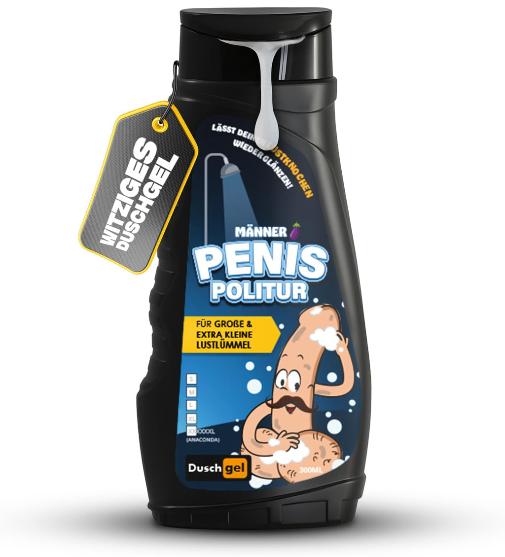 Lustiges Duschgel Herren Gag Geschenk Penis Politur Maenner Shampoo